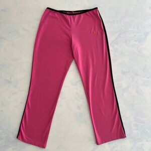 Nike 90's Pink Low Waisted Straight Leg Capri Sweat Pants